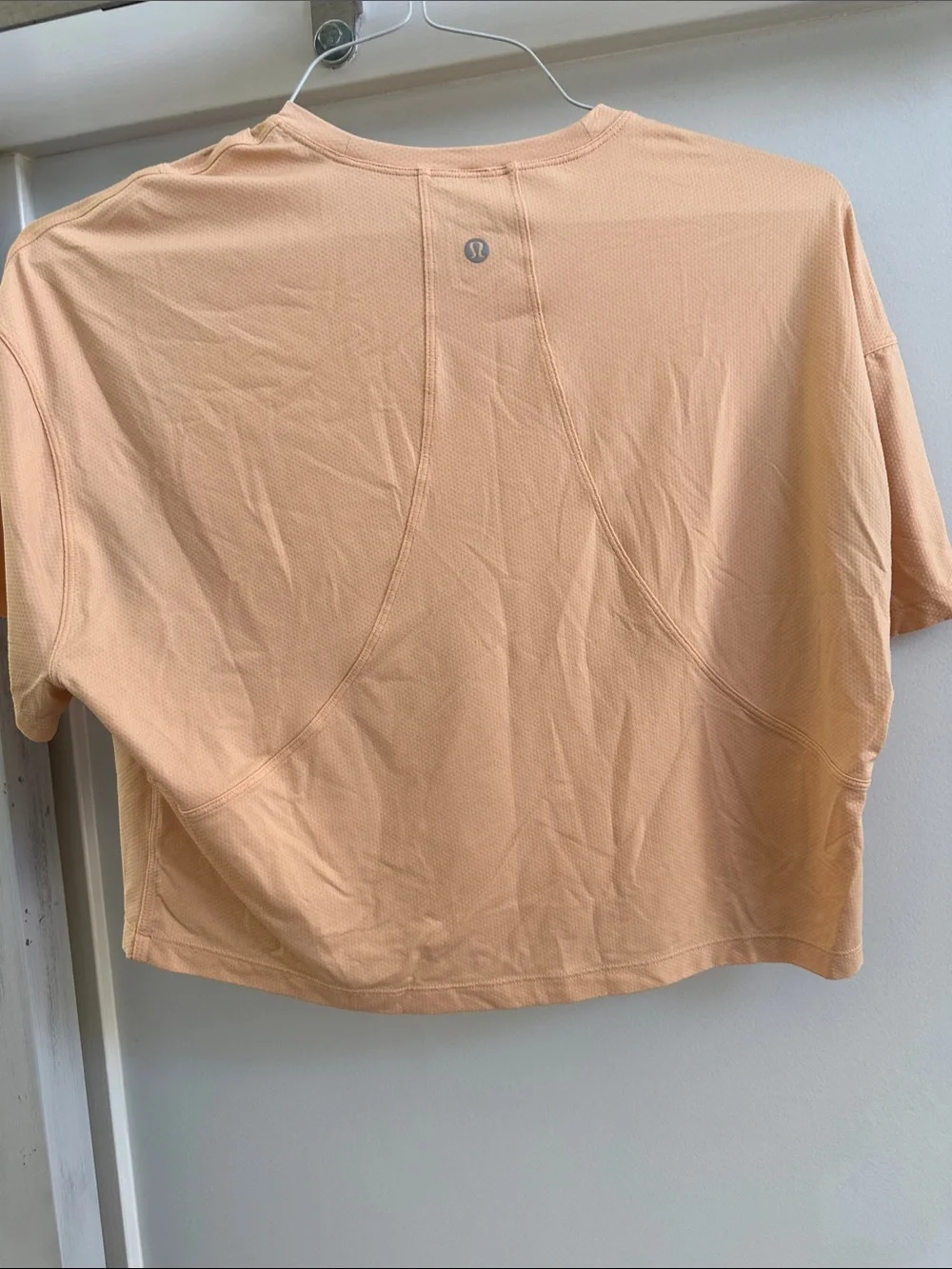 Lululemon Women’s Cropped Short Sleeve Top - Peach